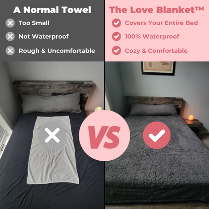 The Love Blanket Waterproof Intimacy Blanket