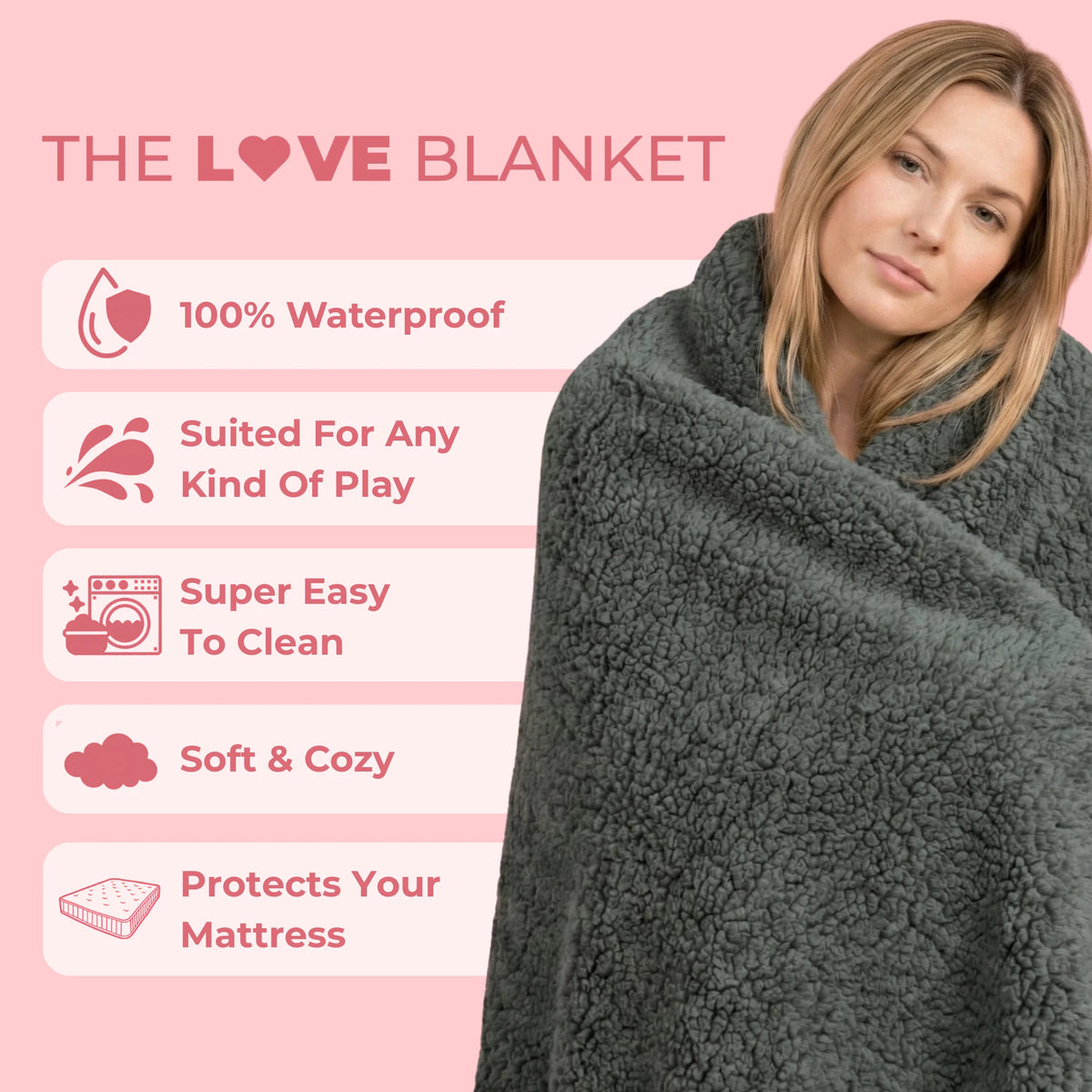The Love Blanket™ - Waterproof Intimacy Blanket The Love Blanket™ - Waterproof Intimacy Blanket